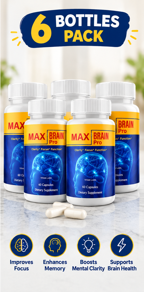 What is MaxBrain Pro — 6-bottle bundle